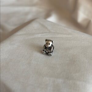 Pandora Silver Teddy Bear Charm